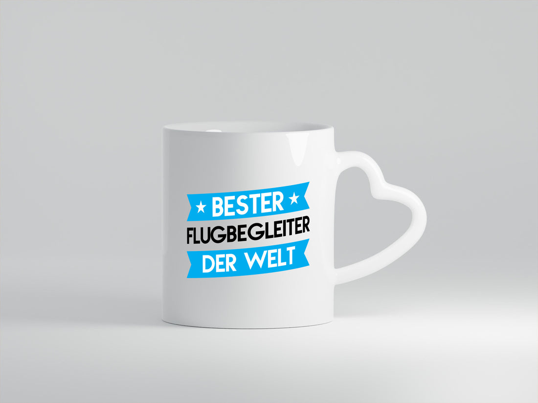Bester Flugbegleiter | Steward Flughafen Humor Geschenkidee Tasse