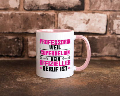 Superheldin Professorin | Uni Universität Geschenk Humor Geschenkidee lustiger