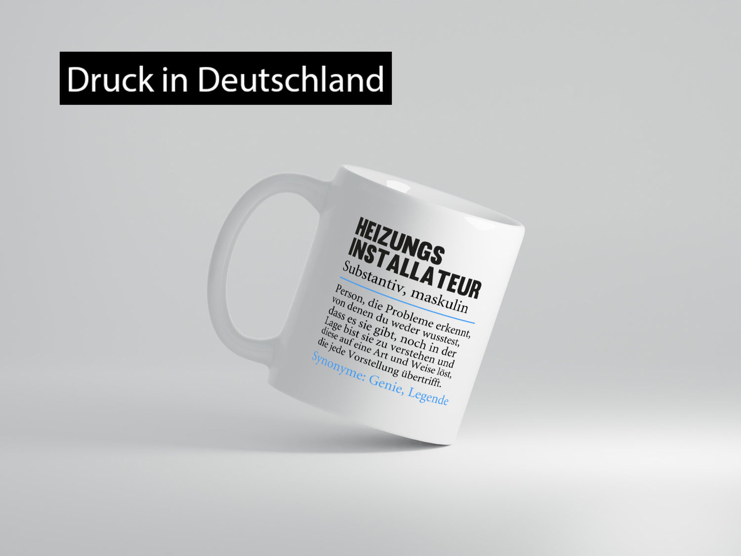 Heizungsinstallateur | Beruf Heizungsbauer Humor Arbeit Kollegen Büro