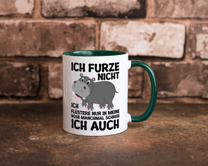 Ich furze nicht | furznilpferd v2 Humor Geschenkidee Tasse