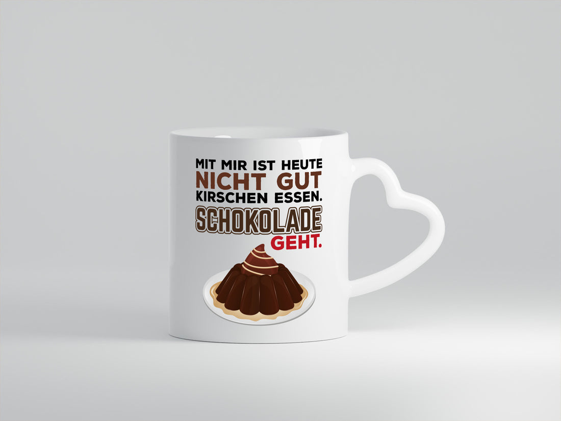 Schokolade Spruch | Schokofreund Tasse Schoko Kuchen Humor Geschenkidee