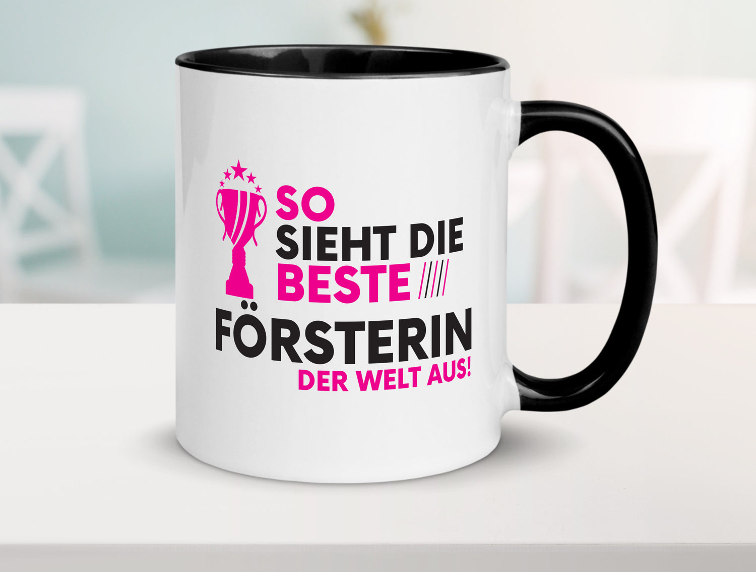Die Weltbeste Försterin | Forst Arbeit Humor Kollegen Büro Geschenkidee Tasse
