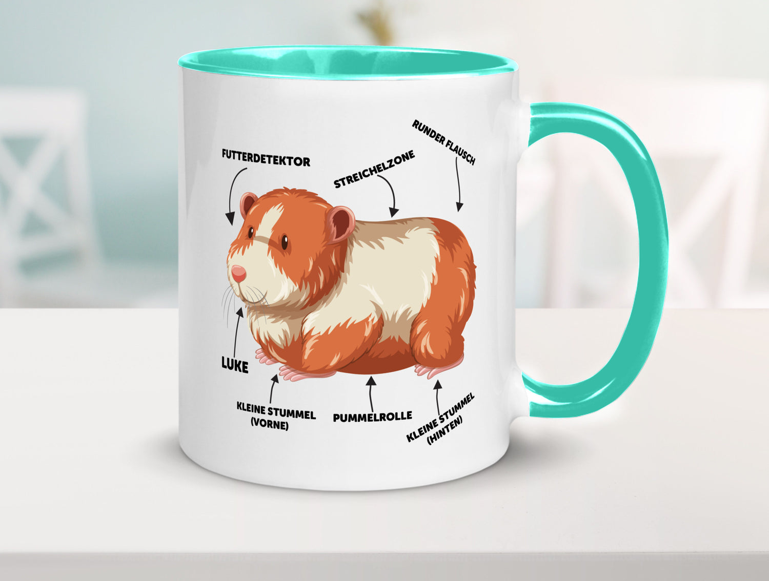 Meerschwein Geschenkidee Humor Tasse