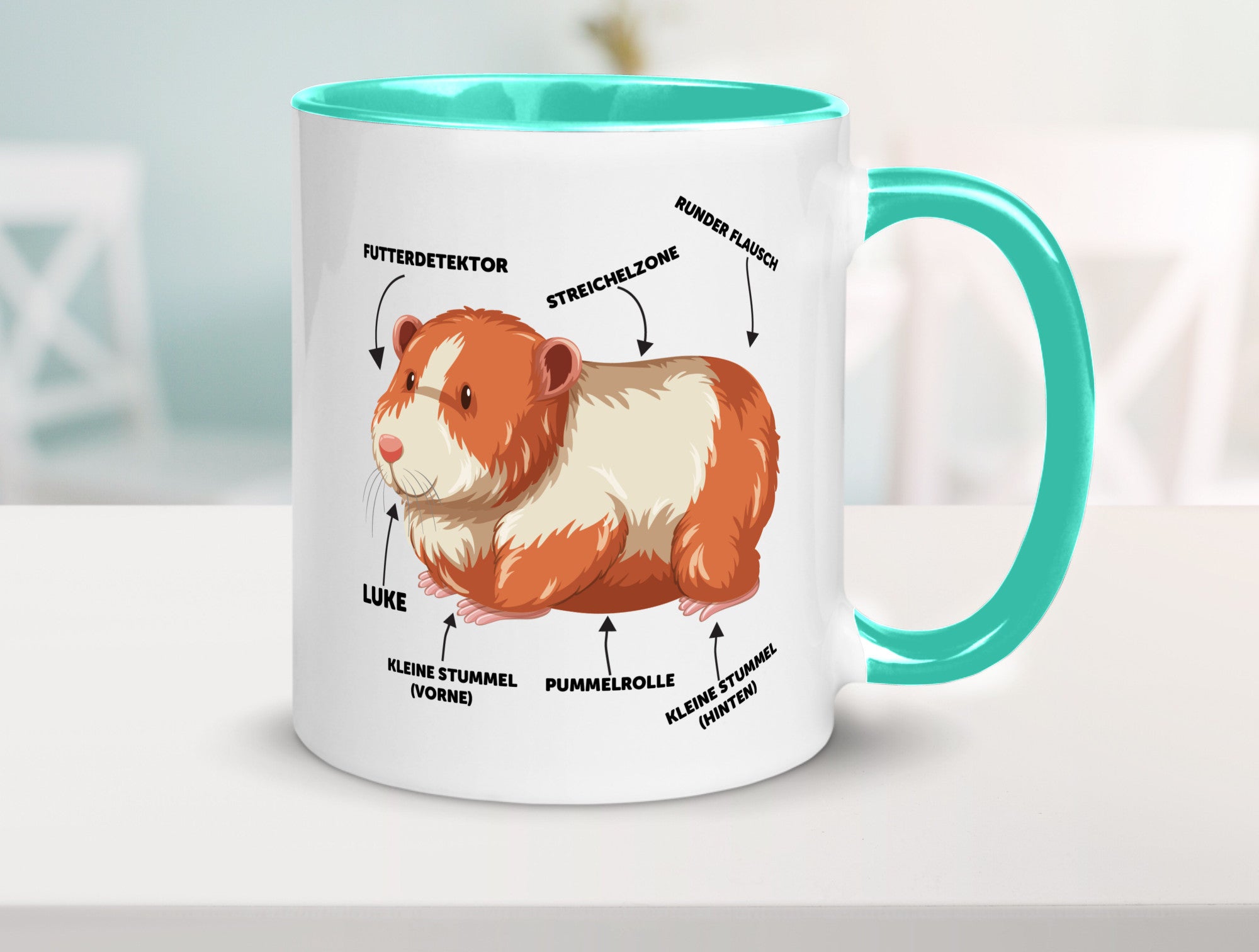 Meerschwein Geschenkidee Humor Tasse