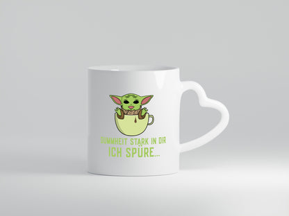 Dummheit stark in dir | Yoda Comic frecher Spruch lustig Humor Geschenkidee