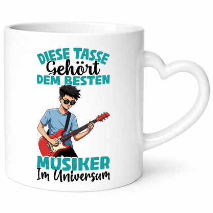 Im Universum: Musiker | Musik Musikant Geschenkidee Humor Tasse