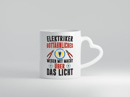 Elektriker Gottähnliches wesen mit macht über Licht Geschenk Humor Geschenkidee