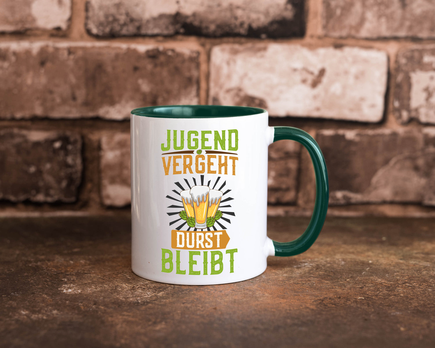 Jugend vergeht durst bleibt | Biertrinker Bierliebhaber lustiger Spruch