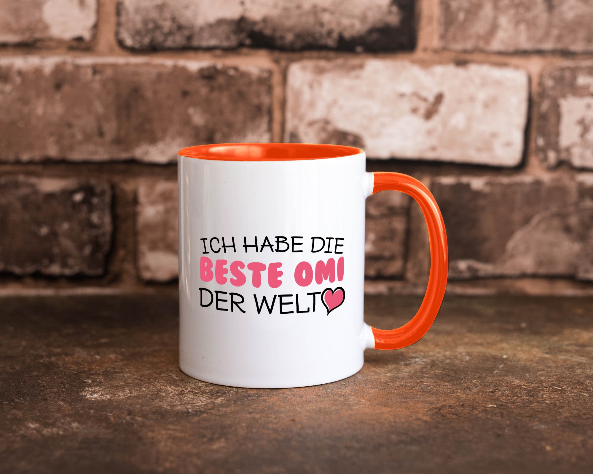 Beste Omi der Welt | Oma Tasse Geburtstag Muttertag lustig Familie Geschenkidee