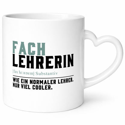 Fachlehrerin | Lehrerin Unterricht Lieblingslehrerin lustiger Spruch Geschenk