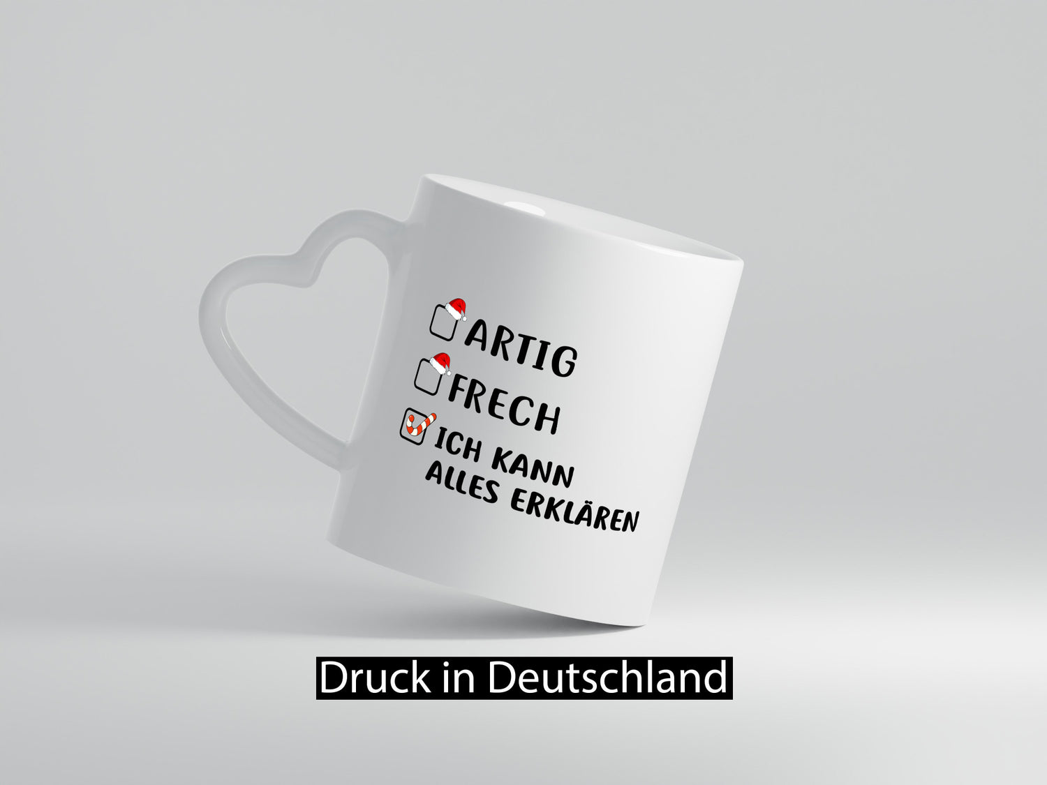 Christmas | Naughty Nice Funny Saying Gift Humor Gift Idea Mug