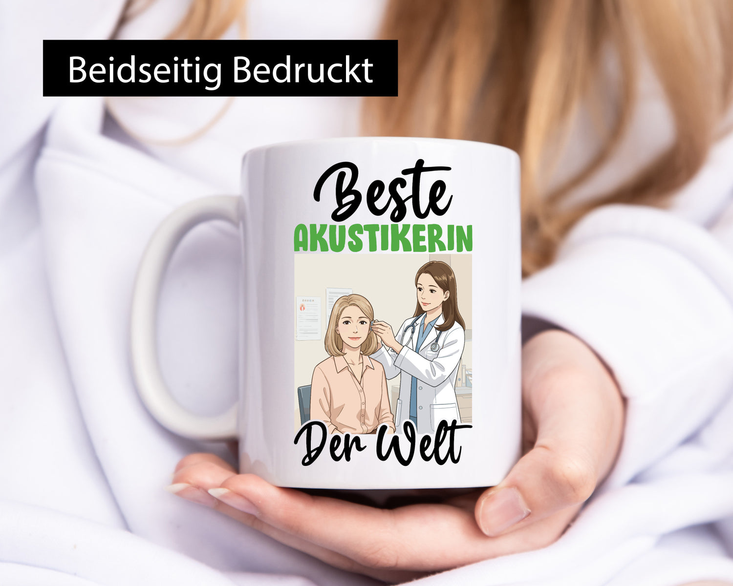 Beste Akustikerin | Akustik Hörgeräteakustik Geschenk Humor Geschenkidee