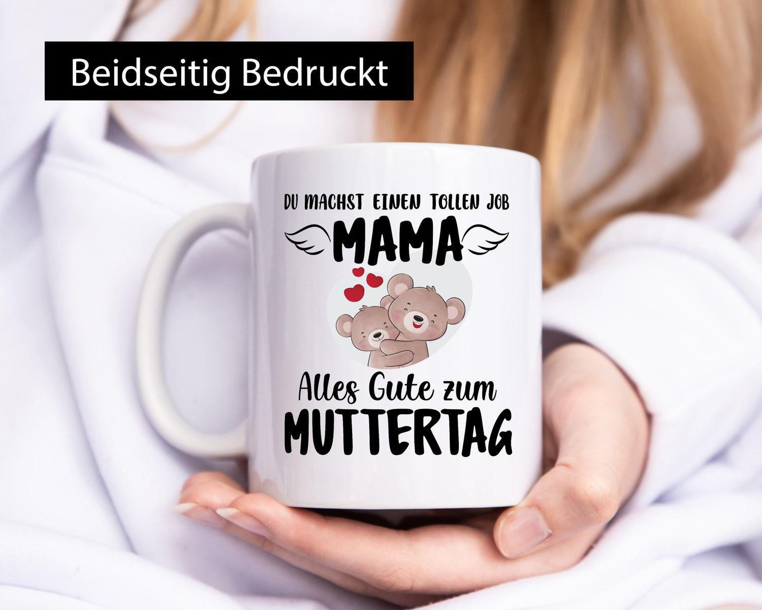 Alles gute zum Muttertag | Mama ist die Beste Geschenkidee Familie Humor Tasse