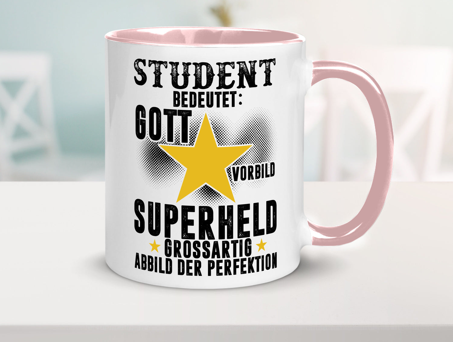 Bedeutung von Student | Universität Uni Studium Geschenkidee Humor Tasse