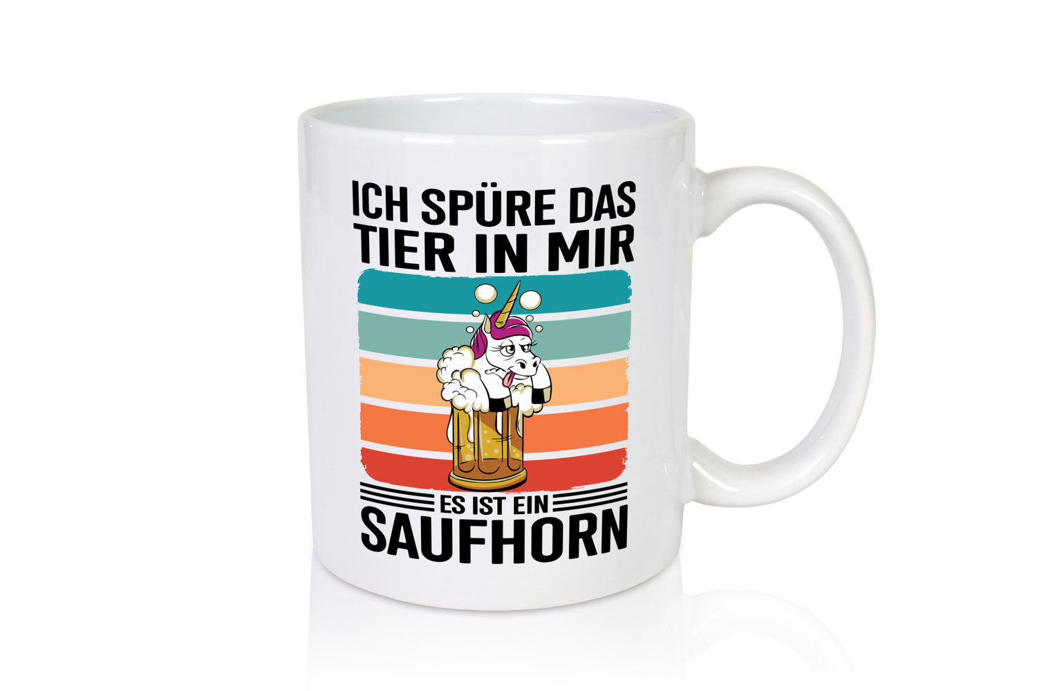 Ich spüre das Tier in mir es ist ein Saufhorn | Einhorn Humor Tierliebhaber