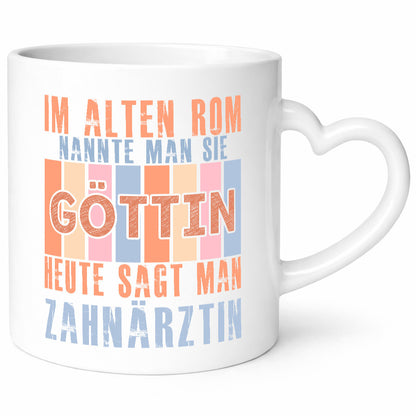 Heute sagt man: Zahnärztin | Zahnmedizin Beruf Geschenk Arbeit Kollegen Büro