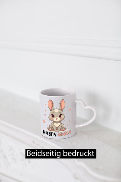 Hasen Mama | Hase Kaninchen Ostern Humor Familie Geschenkidee Tasse