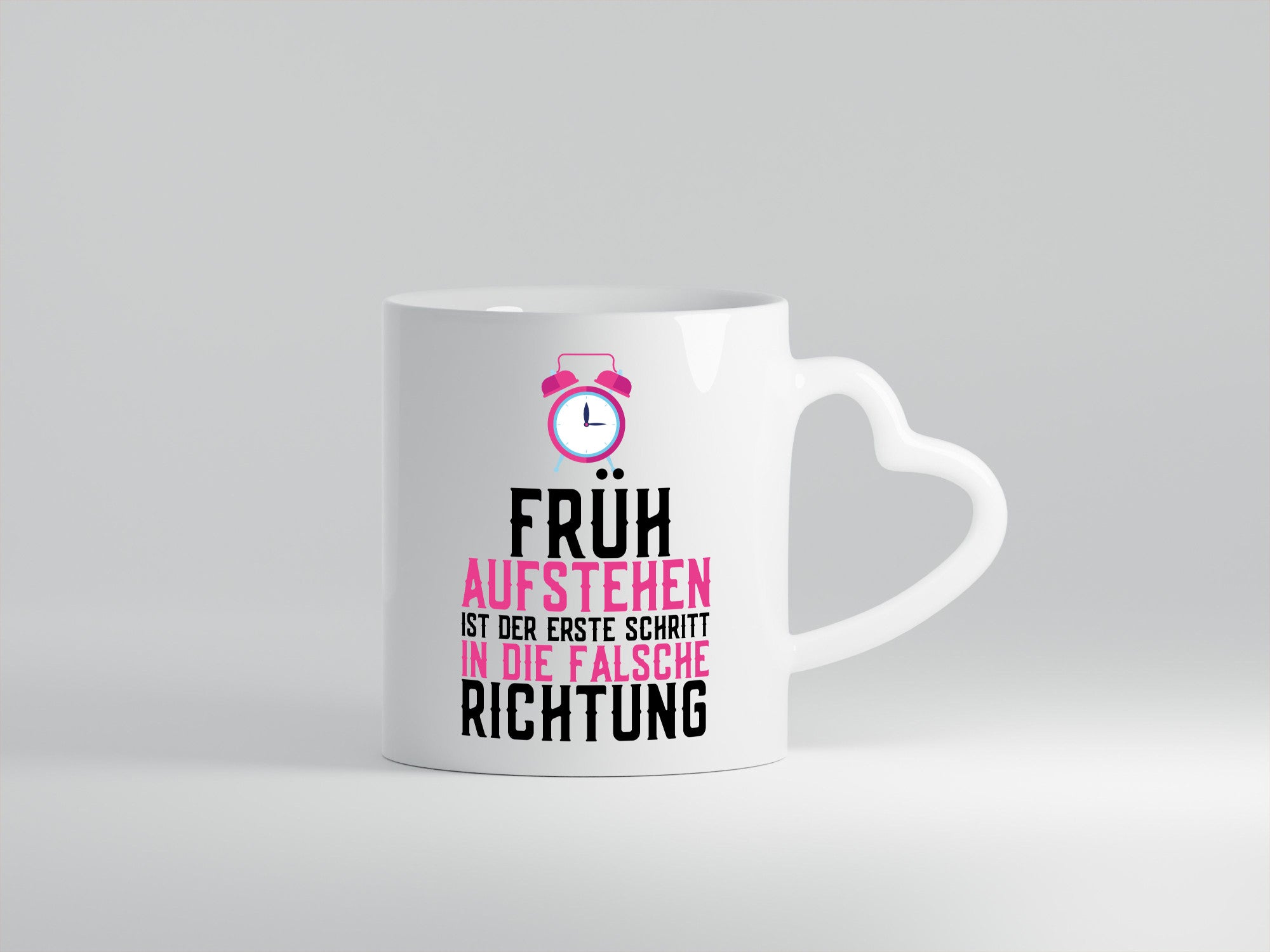 Früh aufstehen | Falsche Richtung Morgenmuffel Müdigkeit lustig Humor