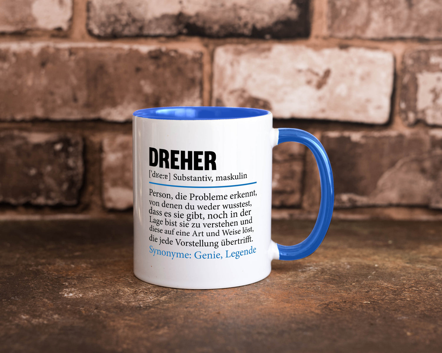 Dreher Humor | Fräser Zerspannungsmechaniker Geschenkidee Tasse
