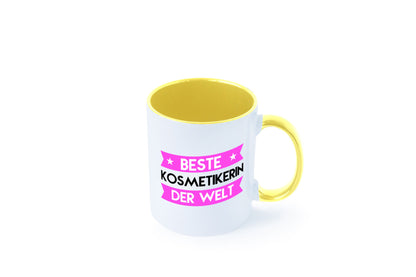 Beste Kosmetikerin | Kosmetik Stylistin Visagistin Geschenkidee Humor Tasse