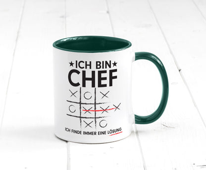 Lösung finden: Chef | Führungskraft Vorgesetzter v2 lustiger Spruch Geschenk
