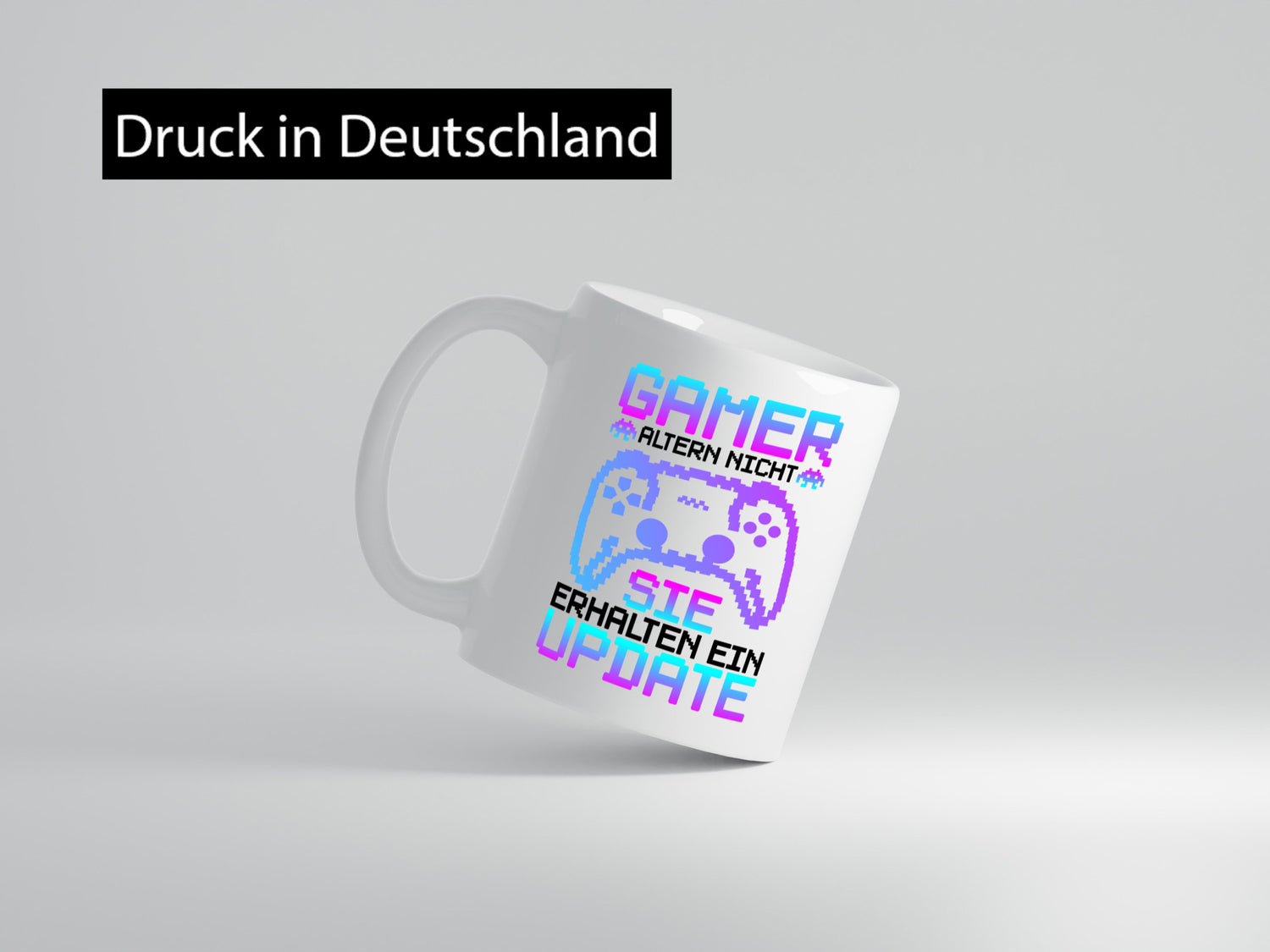 Gamer Altern nicht sie Updaten | Zocker Humor Geschenkidee Tasse
