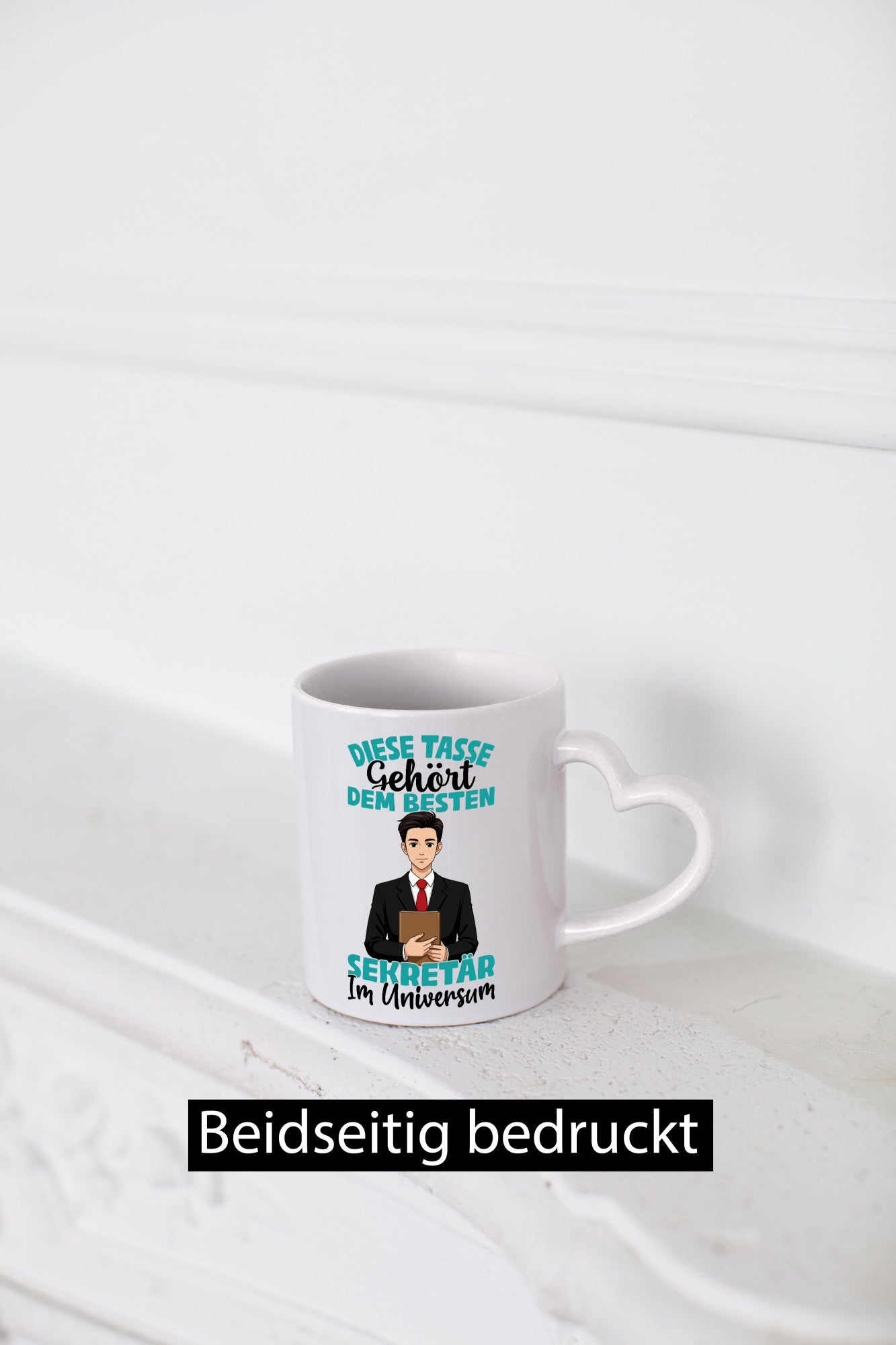 Im Universum: Sekretär | Büro Geschenkidee Arbeit Kollegen Humor Tasse