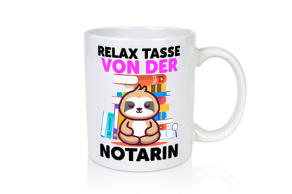 Relax Tasse: Notarin | Juristin lustig Humor Geschenkidee Geschenk Tasse