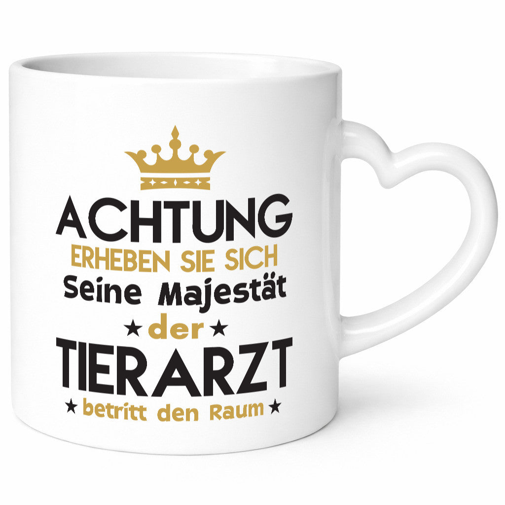 Seine Majestät Tierarzt | Tiermedizin Mediziner Humor Tierliebhaber