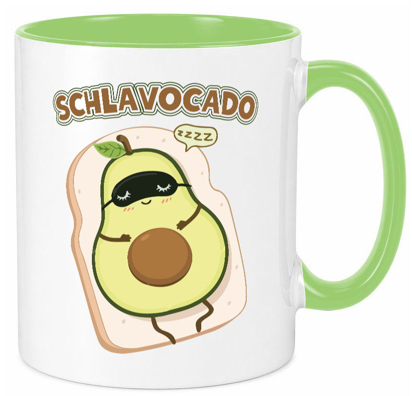 Schlavocado | Avocado lustig Humor Geschenkidee Geschenk Tasse