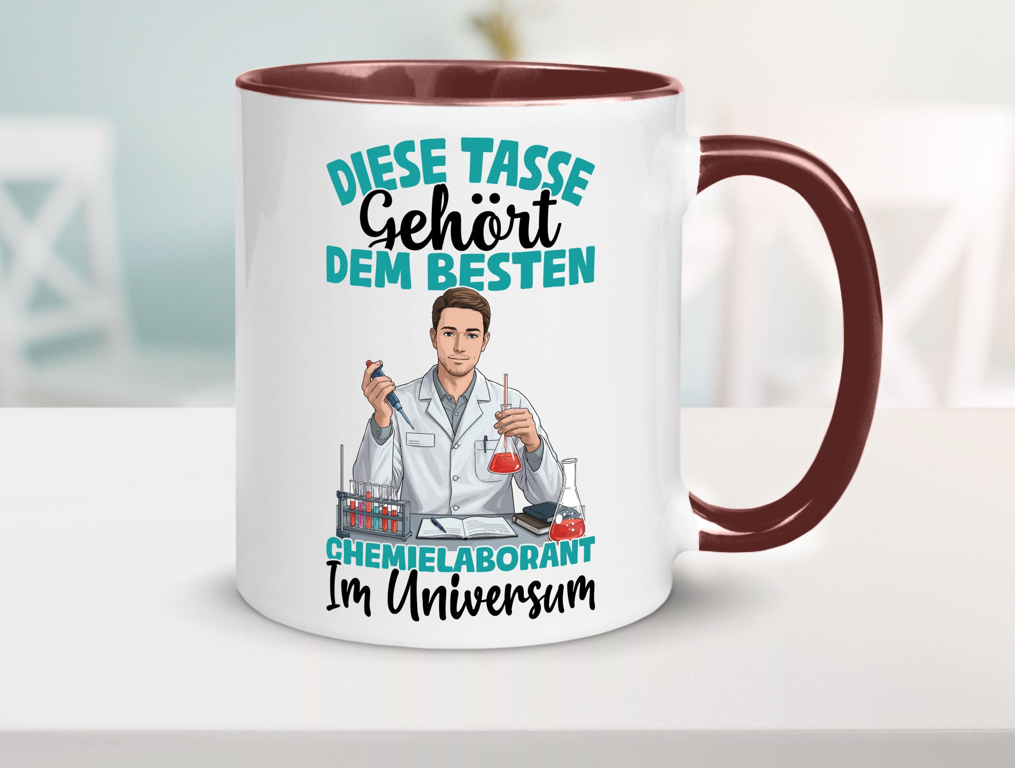 Im Universum: Chemielaborant | Laborant Chemie Humor Geschenkidee Tasse
