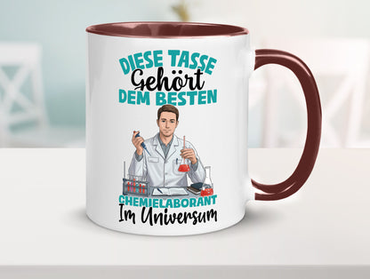 Im Universum: Chemielaborant | Laborant Chemie Humor Geschenkidee Tasse
