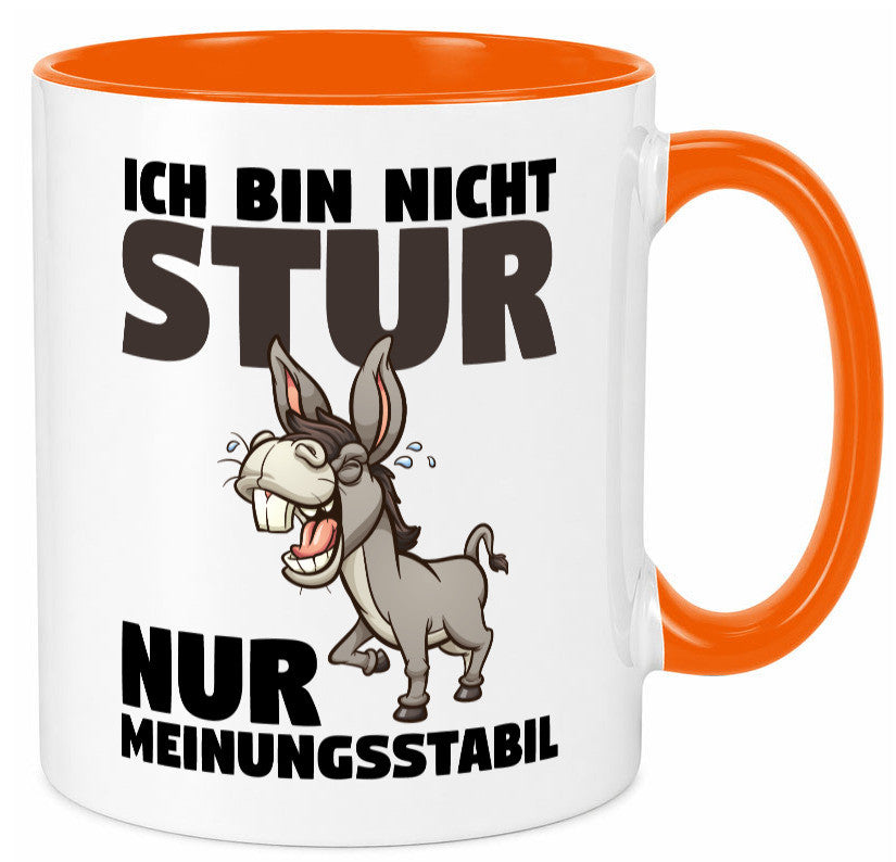 Sturer Esel | Sturkopf Tasse Dickkopf Spruch Humor lustiger Geschenk