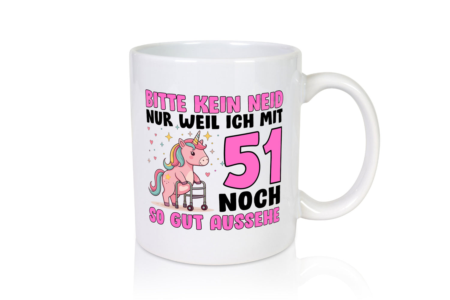 51. Geburtstag | 51 Jahre Mit noch so gut aussehen Humor Geschenkidee Tasse