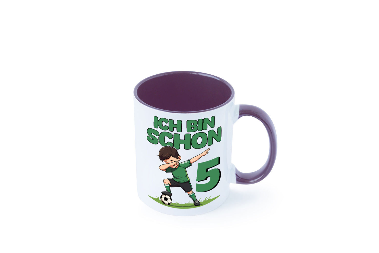 5. Geburtstag | 5 Jahre Fußballer lustiger Spruch Geschenk Geschenkidee Tasse