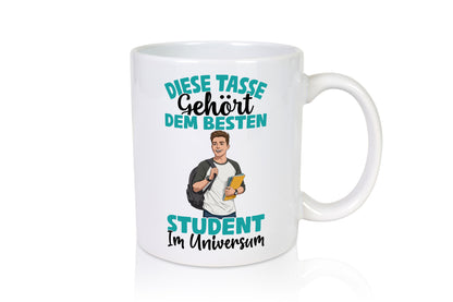Im Universum: Student | Universität Uni Studium lustig Humor Geschenkidee