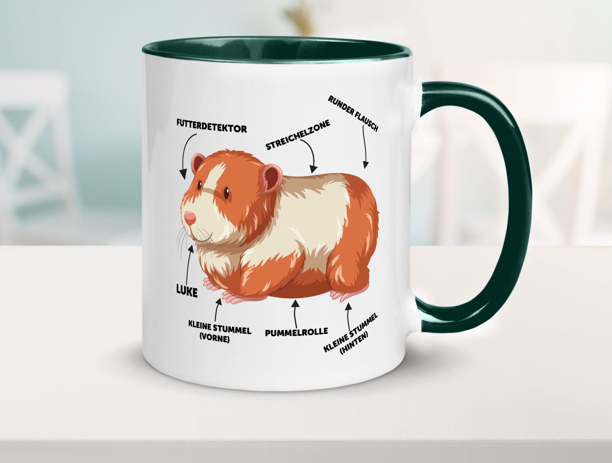Meerschwein Geschenkidee Humor Tasse