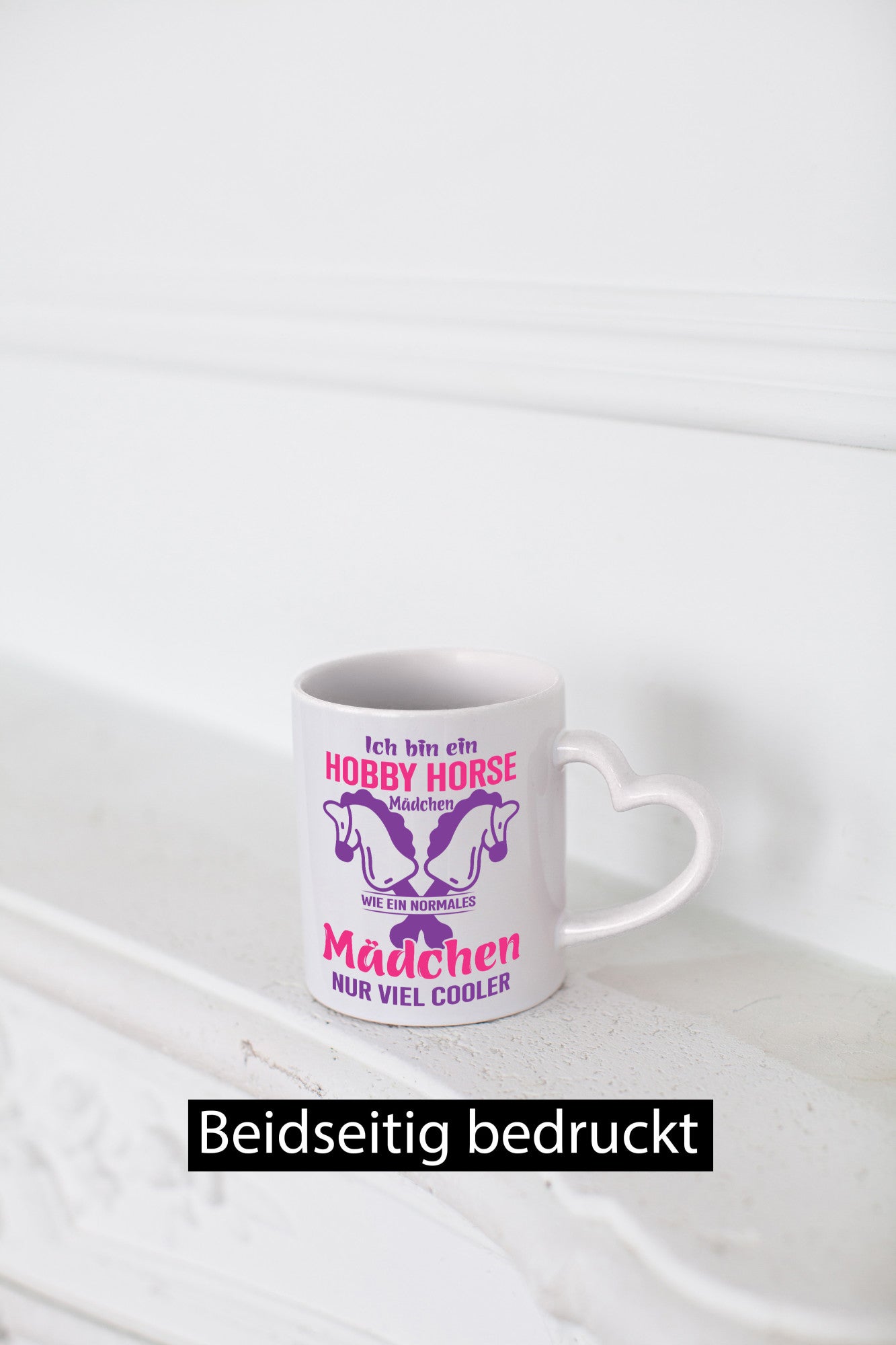 Ich bin ein Happy Horse Mädchen | Pferde Reiten Geschenkidee Humor Tasse