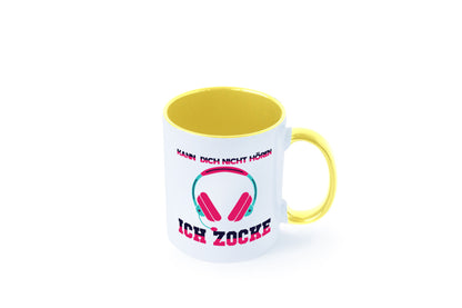 Kann dich nicht hören ich Zocke | Gamer Zocken Zocker Geschenkidee Humor Tasse