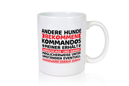Hunde Training | Hundebesitzer Tasse Hundekommando vl3 Humor Tierliebhaber