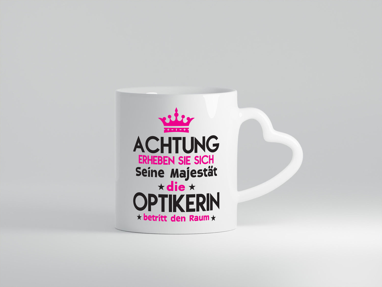 Seine Majestät Optikerin | Augenoptik lustiger Spruch Geschenk Humor