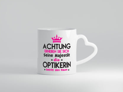 Seine Majestät Optikerin | Augenoptik lustiger Spruch Geschenk Humor