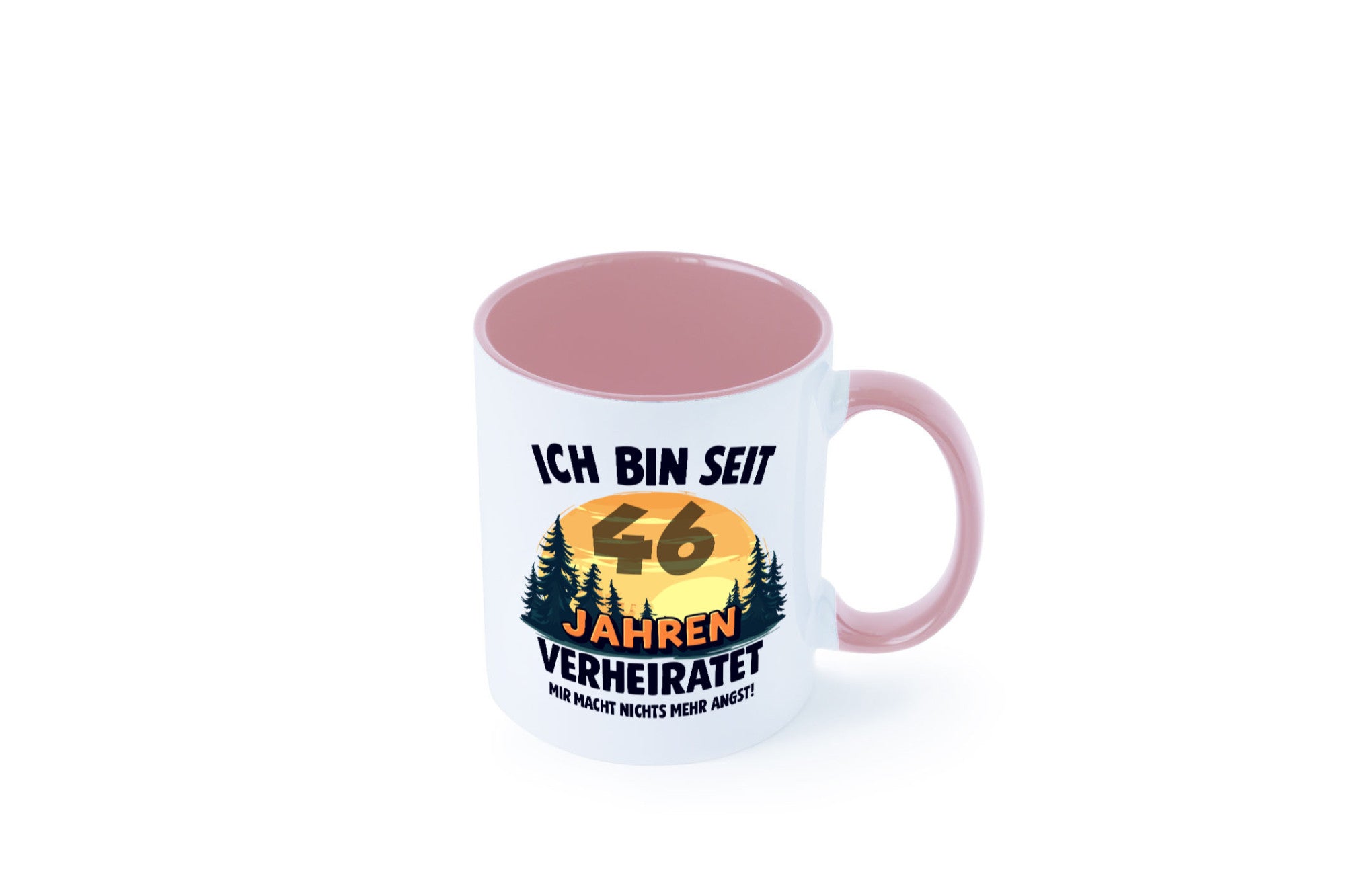 Ich bin Verheiratet | 46. Hochzeitstag Ehepaar Geschenkidee Humor Tasse