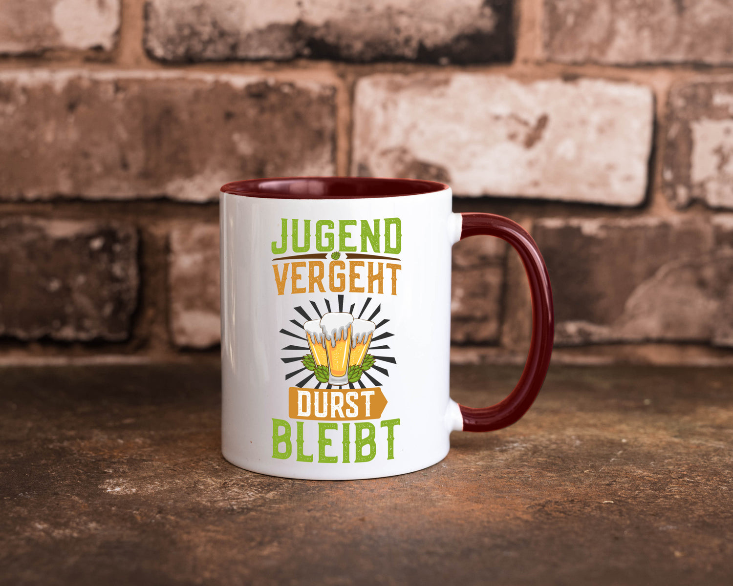 Jugend vergeht durst bleibt | Biertrinker Bierliebhaber lustiger Spruch