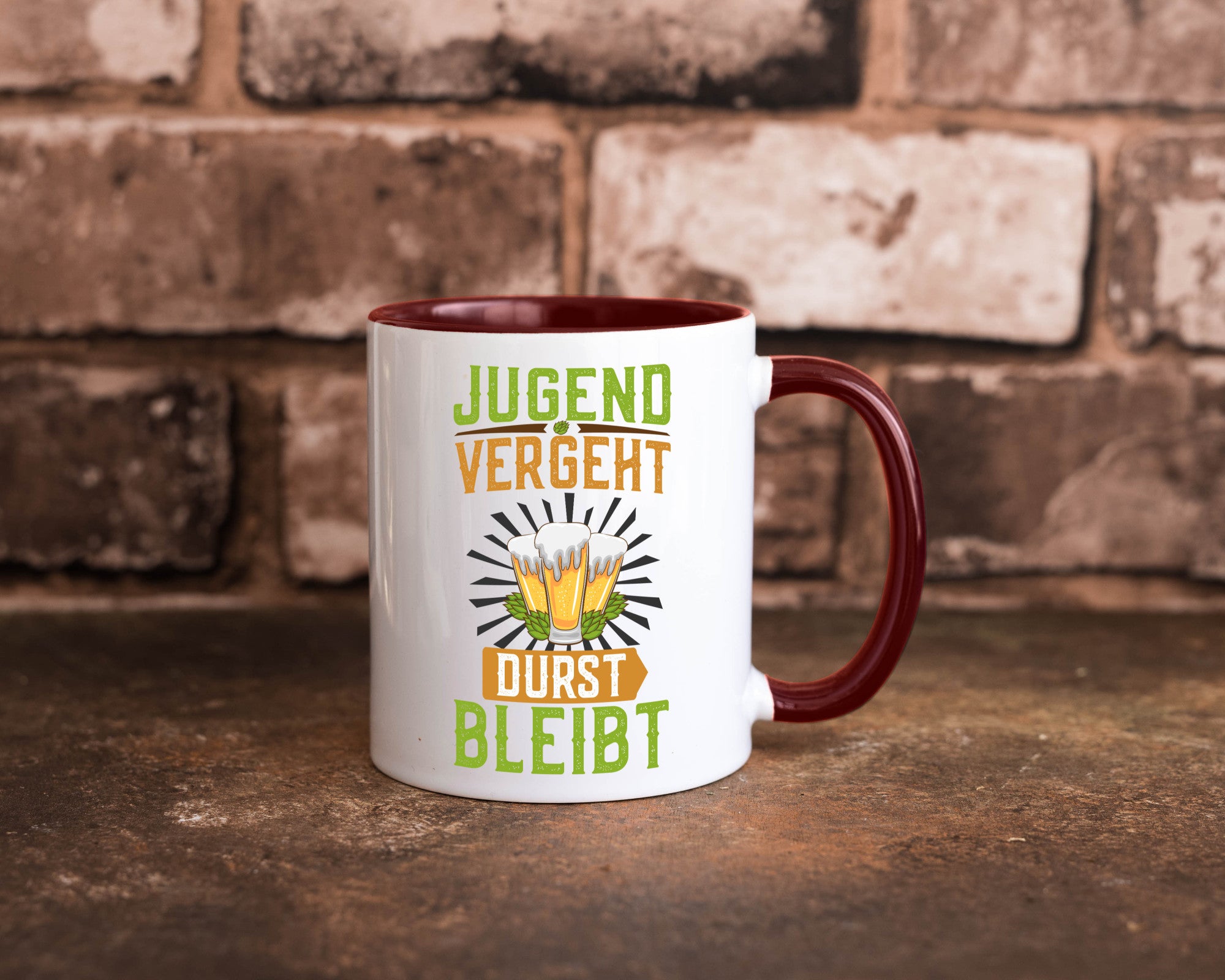Jugend vergeht durst bleibt | Biertrinker Bierliebhaber lustiger Spruch
