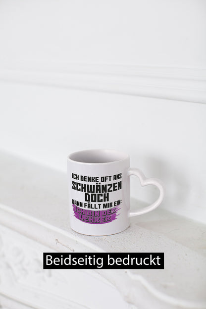 Ich bin der Lehrer | Beruf Tasse Schule Humor Geschenkidee Arbeit Kollegen Büro