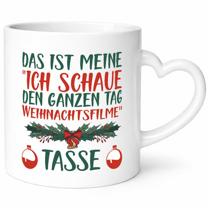 Weihnachtsfilme | Weihnachten Tasse Winter Motive lustiger Spruch Geschenk