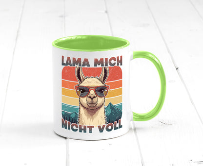Lama mich nicht voll | Alpaka Kamel Retro lustig Humor Geschenkidee Geschenk