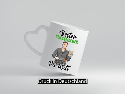 Bester Fliesenleger | Fliesenlegen Bau v2 Geschenk Humor Geschenkidee lustiger