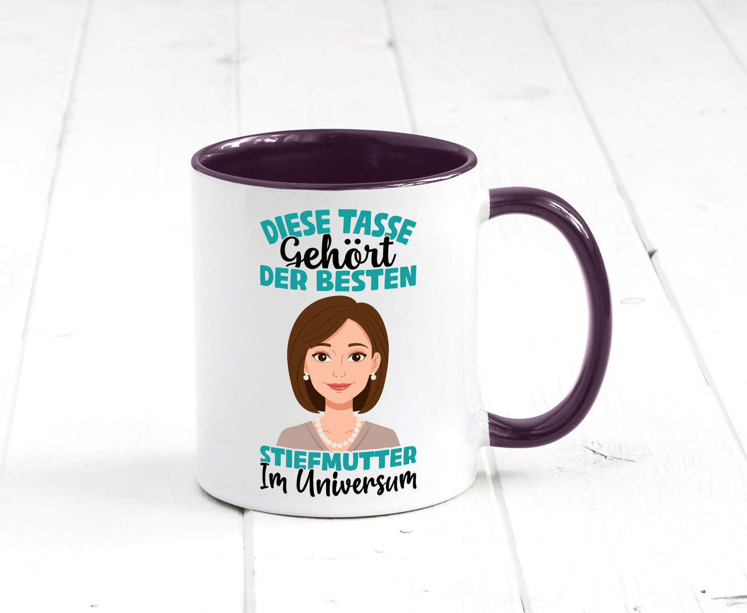 Im Universum: Stiefmutter | Stieftochter Beste Geschenk Familie Geschenkidee